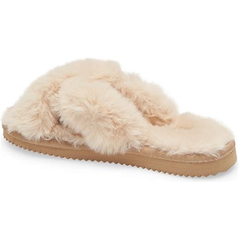 michael kors lala furry slippers|Lala Faux Fur Slipper .